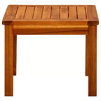 vidaXL Coffee Table Natural Wood Solid Acacia Wood - 17.7 x 17.7 x 14.2