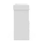 Cassettiera Brookside a 2 cassetti con fasciatoio rimovibile
