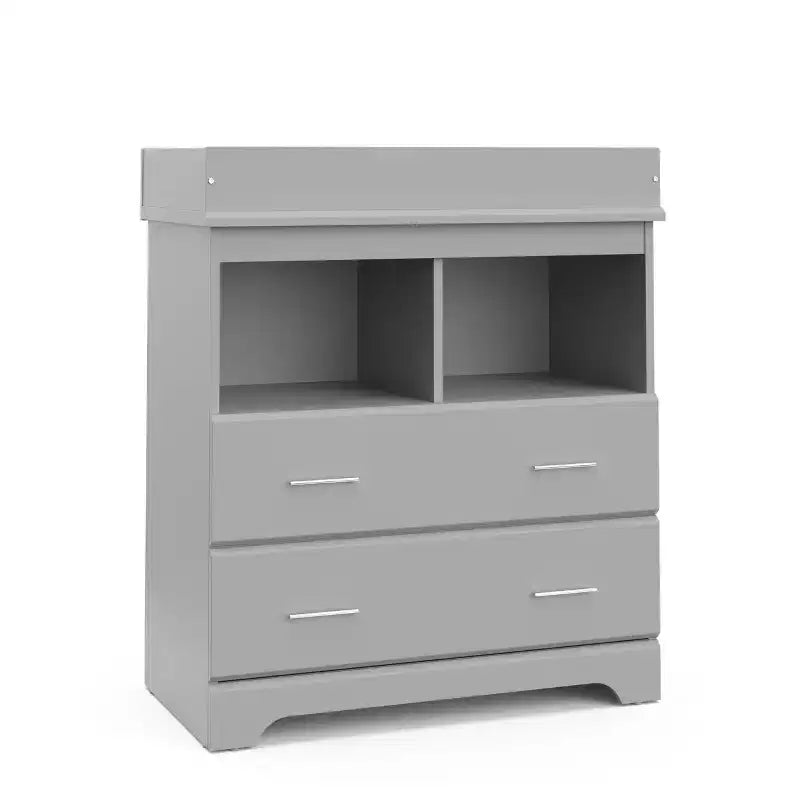 Cassettiera Brookside a 2 cassetti con fasciatoio rimovibile