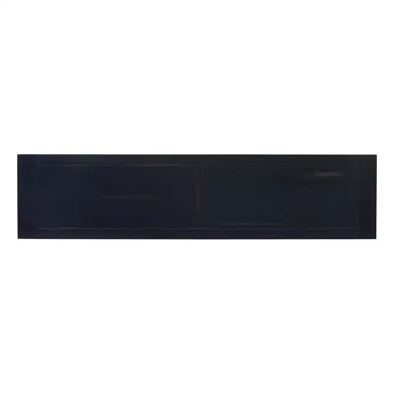 Consolle rettangolare in legno stile mediterraneo con cassetti e ripiano