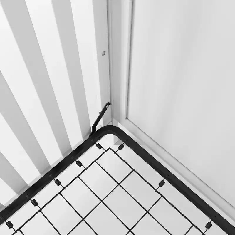 Culla trasformabile 4-in-1 Camden, si trasforma in divanetto, lettino per bambini e letto a una piazza e mezza, 3 posizioni del materasso, finitura sicura per neonati