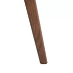 Tavolino rotondo Marini con piano in marmo - ACC8100 - Marmo/Noce