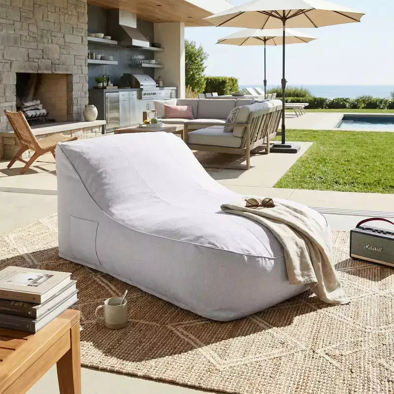 Pouf/Divano letto moderno da esterno