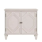 Mobile credenza 34 Geometric, credenza a 2 ante moderna con ripiano regolabile per ingresso, soggiorno