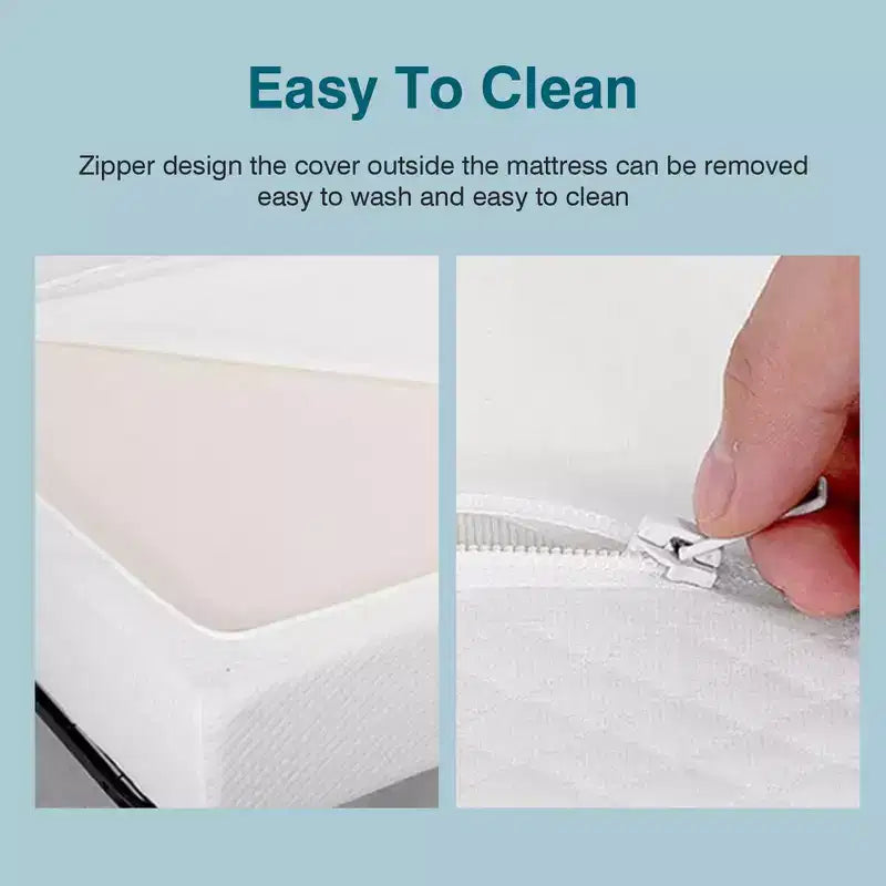 Materasso singolo in memory foam, morbido, imbottito in cotone, spessore 20 cm, arrotolato in scatola, solo materasso
