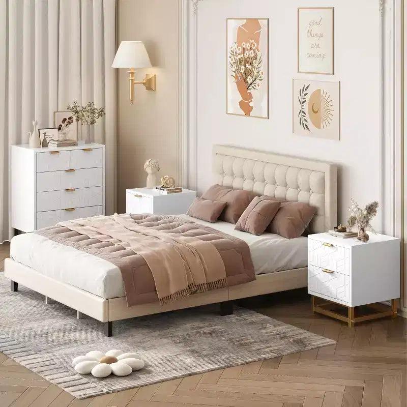 Comò moderno per camera da letto, comò largo 60 cm, 5 cassetti con gambe in metallo, torre portaoggetti piccola per ingresso, corridoio, soggiorno e armadio