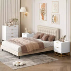 Comò moderno per camera da letto, comò largo 60 cm, 5 cassetti con gambe in metallo, torre portaoggetti piccola per ingresso, corridoio, soggiorno e armadio